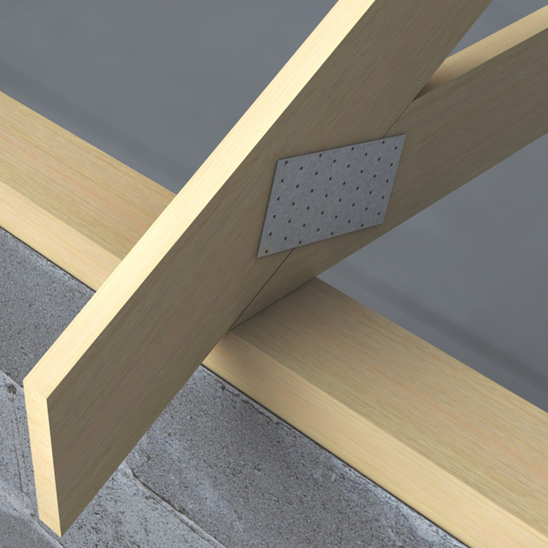 Galvanised Nail Plate 100 x 150mm