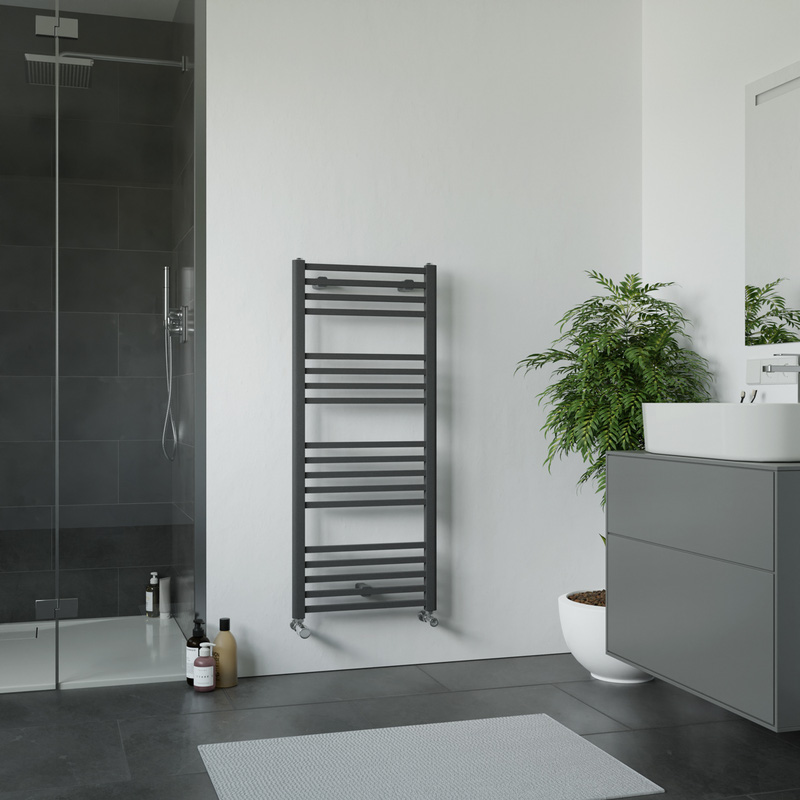 Ximax Manchester Designer Towel Radiator 1174 x 500mm 1611Btu Anthracite