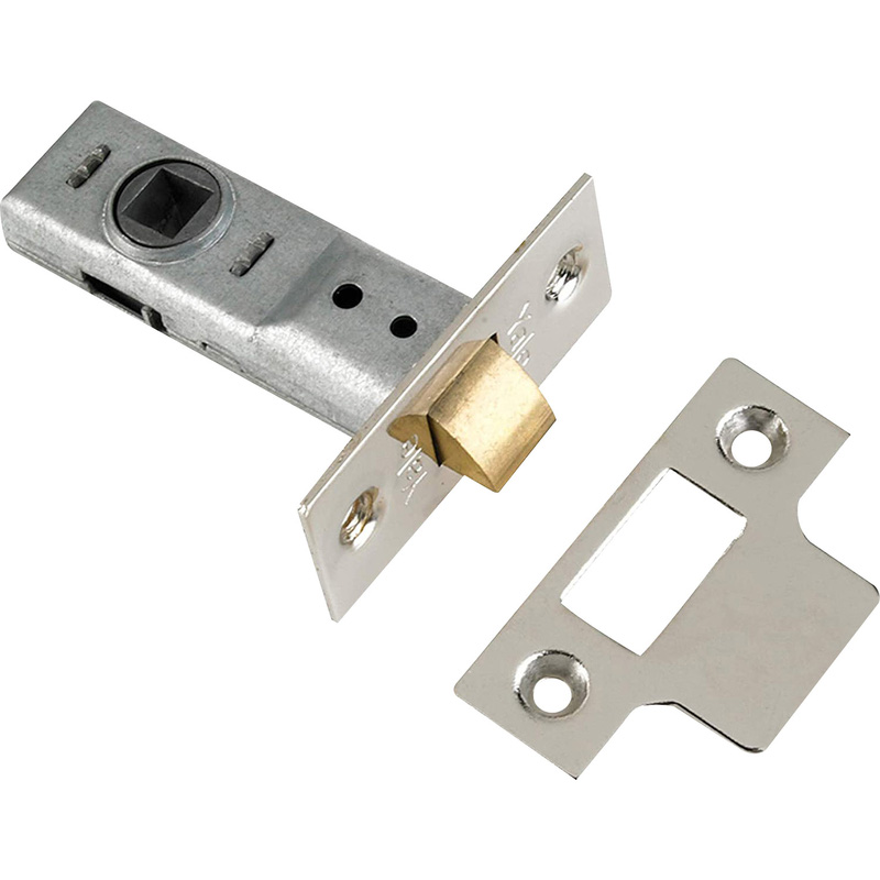 Yale Tubular Mortice Latch Chrome 3in