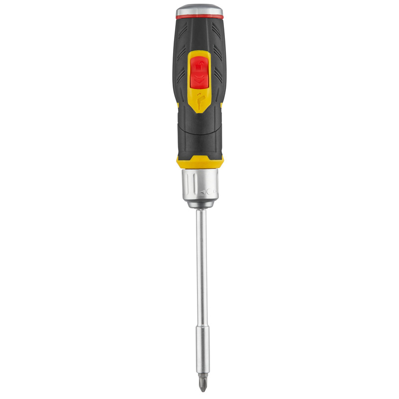 Stanley FatMax Pistol Grip Ratchet Multibit Screwdriver 12 Bit