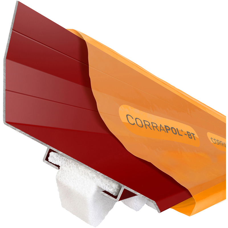 Corrapol-BT Wall Top Flashing 6m Red