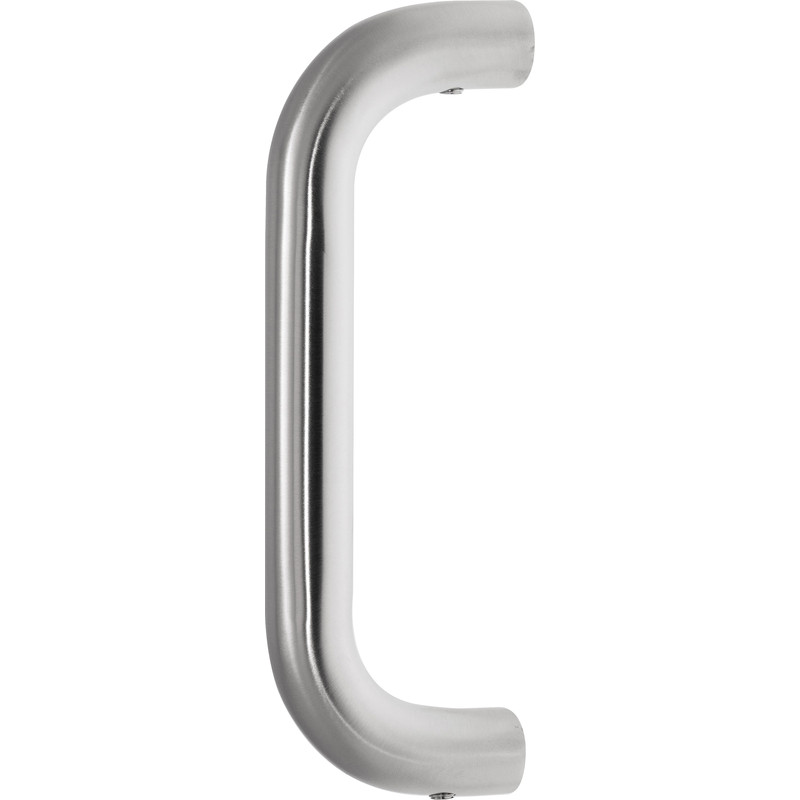 D Shape Pull Handle Satin 150 x 19mm