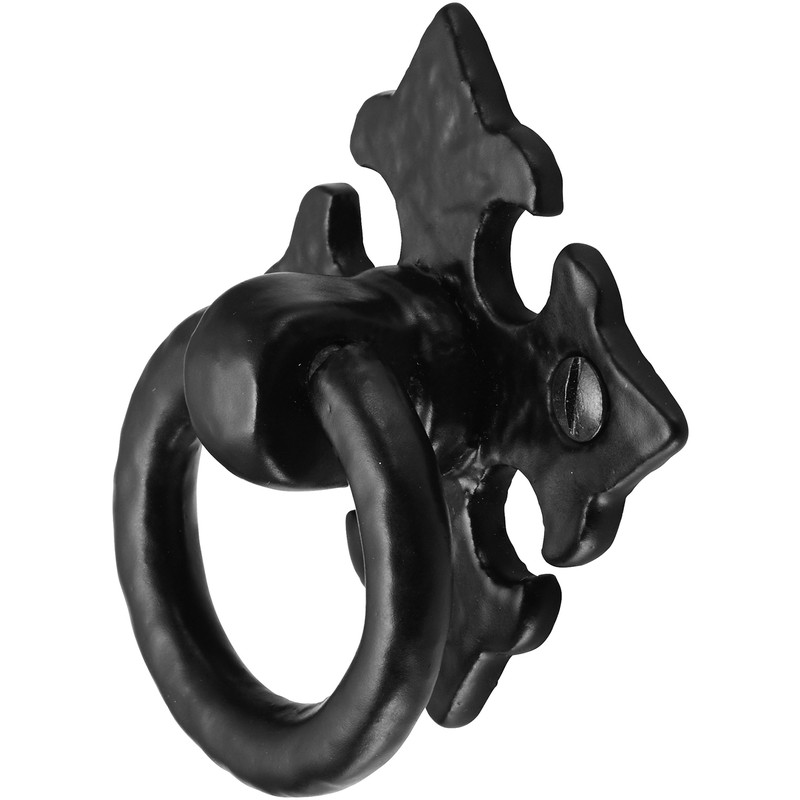 Old Hill Ironworks Gothic Cabinet Ring Pull 58mm