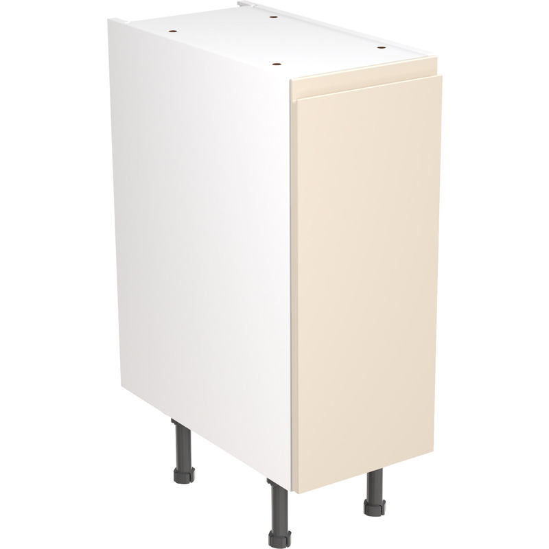 Kitchen Kit Ready Made J-Pull Kitchen Cabinet Base Unit Ultra Matt Cashmere 300mm