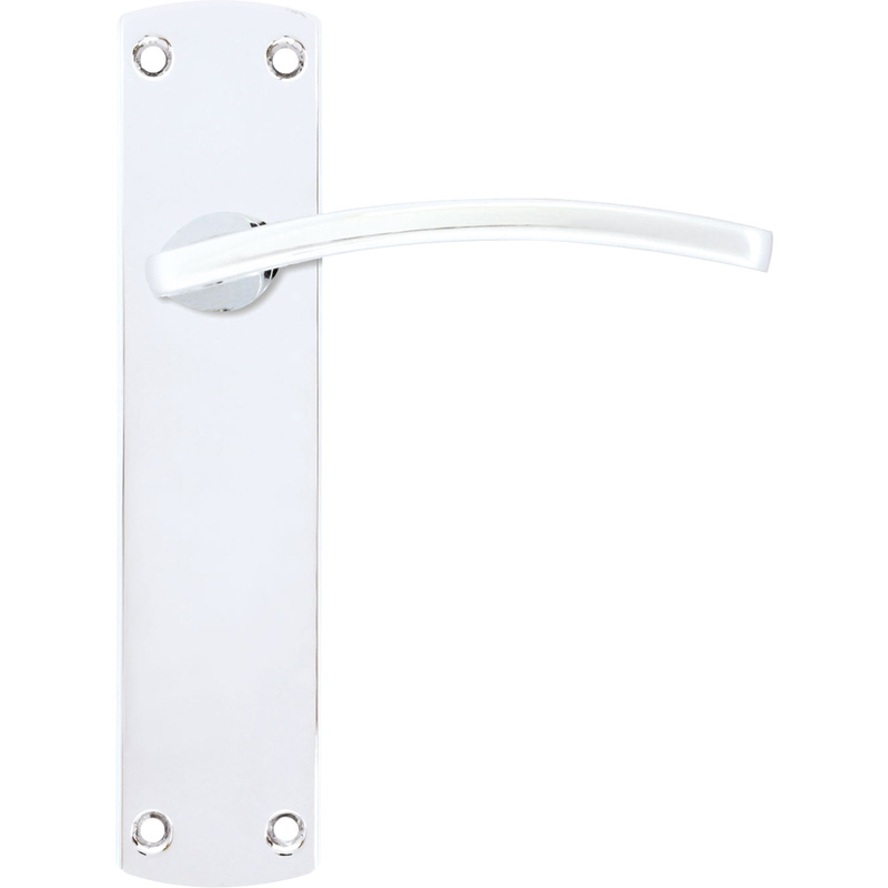 Stanza Toledo Door Handles Polished Latch