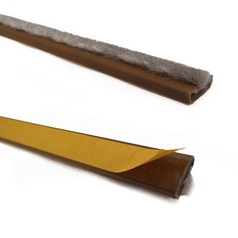 Fire & Smoke Seal Door Pack 15mm Brown