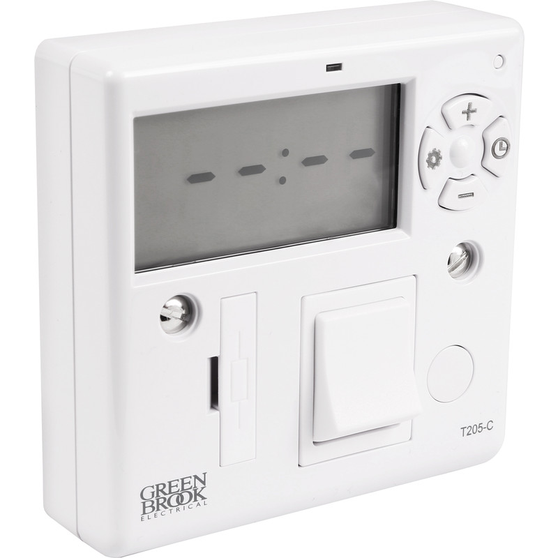 Greenbrook 7 Day Fused Timer Spur 13A Resistive 6A Inductive