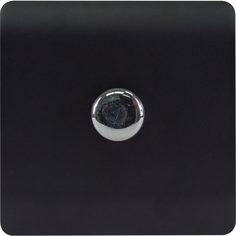 Trendiswitch Black 1 Gang LED Dimmer Switch 1 Gang