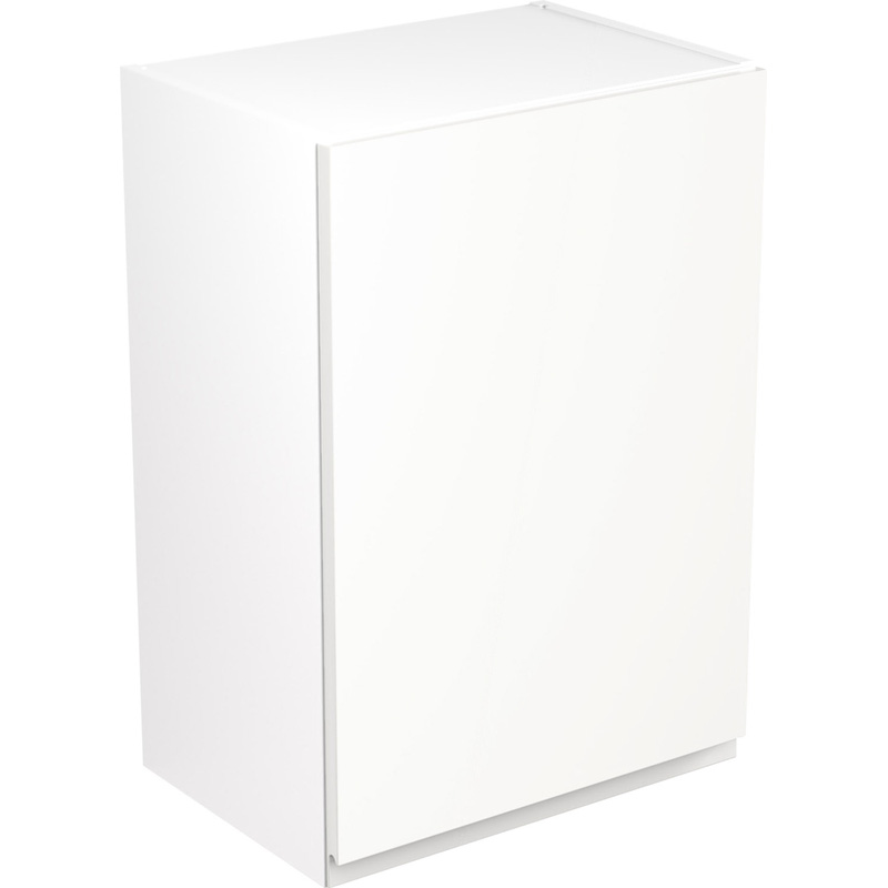 Kitchen Kit Flatpack J-Pull Kitchen Cabinet Wall Unit Ultra Matt White 500mm