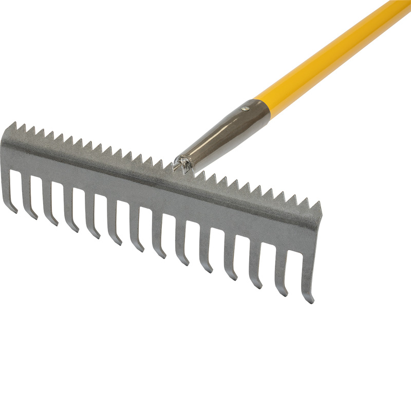 Roughneck® Sharp-Edge Soil Rake 1500mm (59")