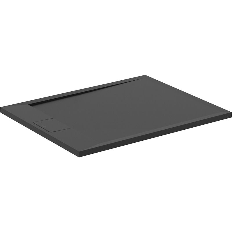 Ideal Standard i.life Ultraflat S Black Rectangular Shower Tray 1000 x 800mm