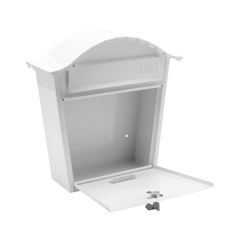 Burg-Wachter Classic Post Box White