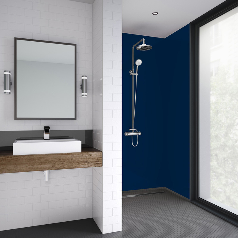 Mermaid Acrylic Matt Shower Wall Panel Atlantic 2440mm x 900mm x 4mm