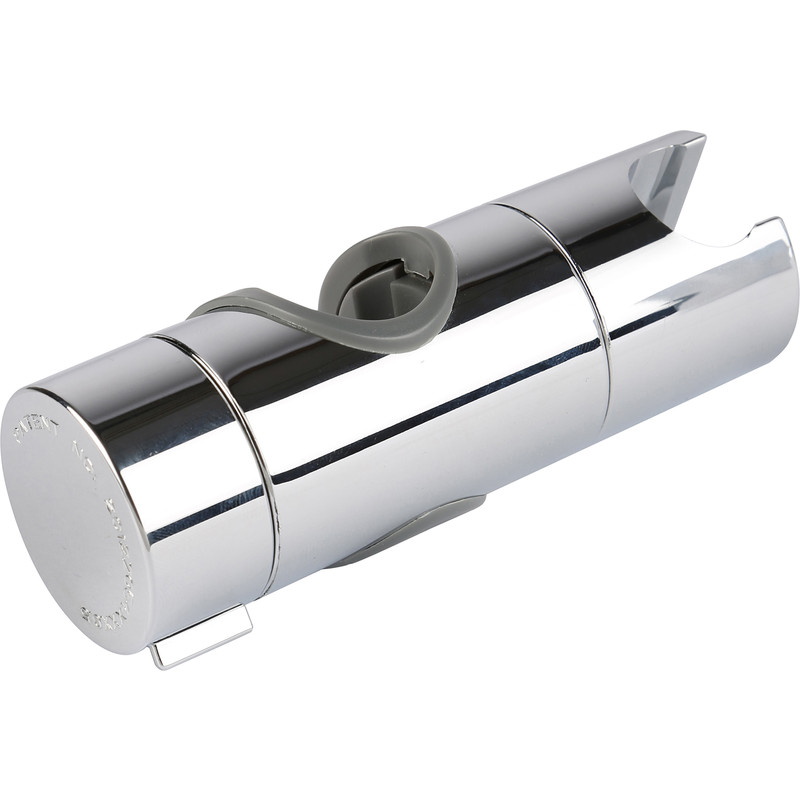 Croydex Shower Riser Rail Slider Chrome