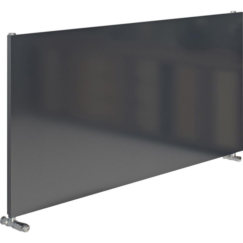 Ximax Oxford Plan Horizontal Designer Radiator 445 x 1500mm 1990Btu Anthracite