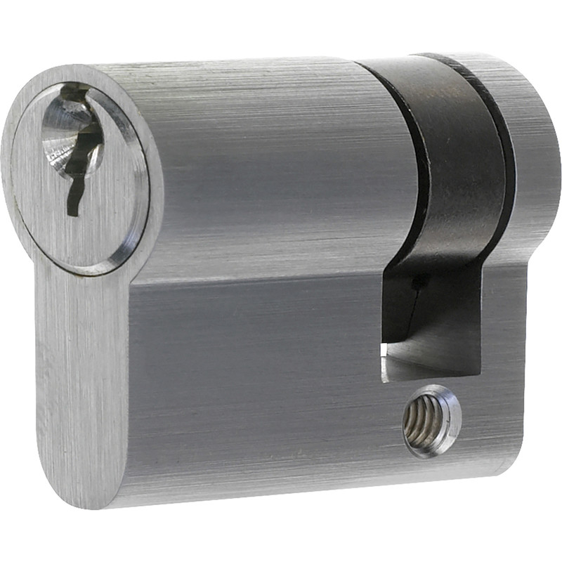 ERA 6 Pin Single Euro Cylinder 45mm Nickel