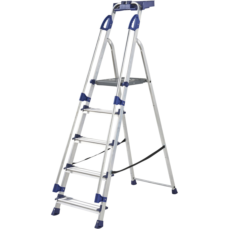 Werner Workstation Stepladder 5 Tread