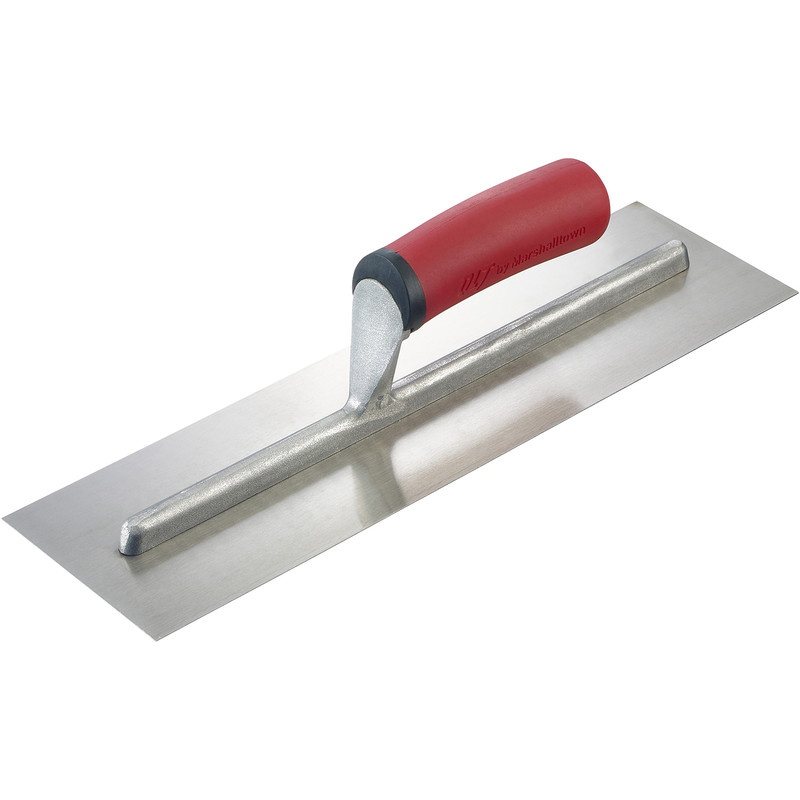 Marshalltown QLT Soft Grip Finishing Trowel 12 x 4" Stainless Steel