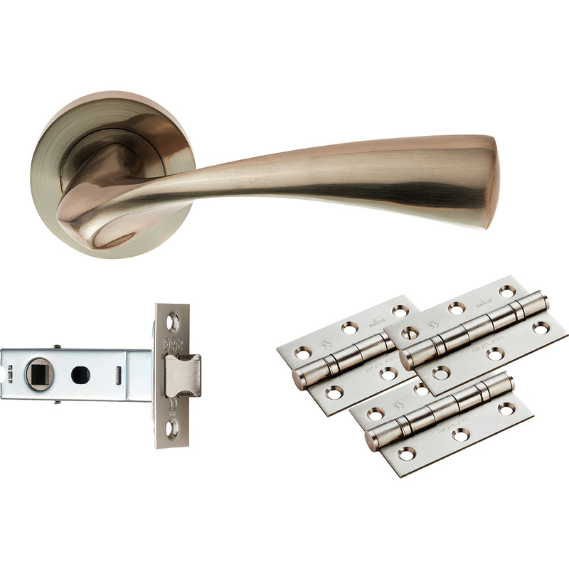Carlisle Brass Sintra Door & Latch Pack Satin Nickel