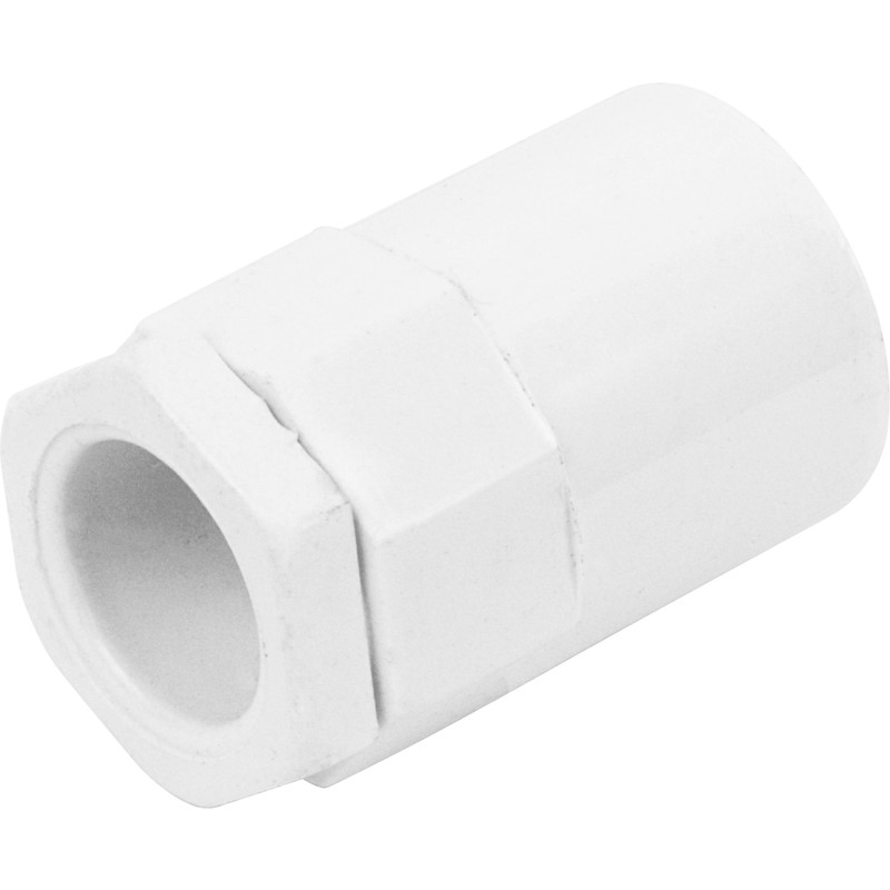 PVC Conduit Female Adaptor 25mm White