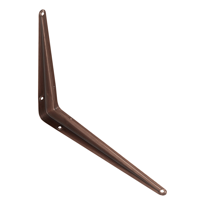 Rothley London Shelf Bracket Antique Copper 250 x 200mm