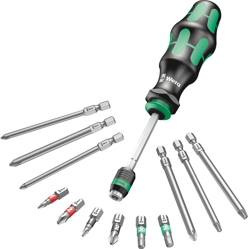 Wera Kraftform Kompakt 20 Interchangeable Tool Finder Screwdriver Set
