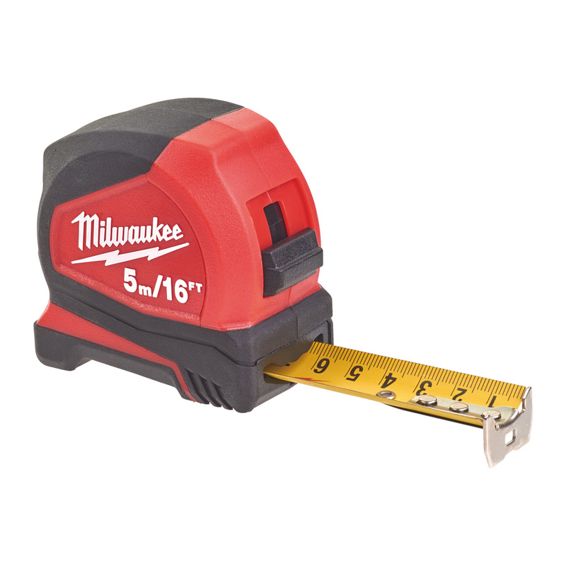 Milwaukee Pro Compact Tape Measure 5m/16ft