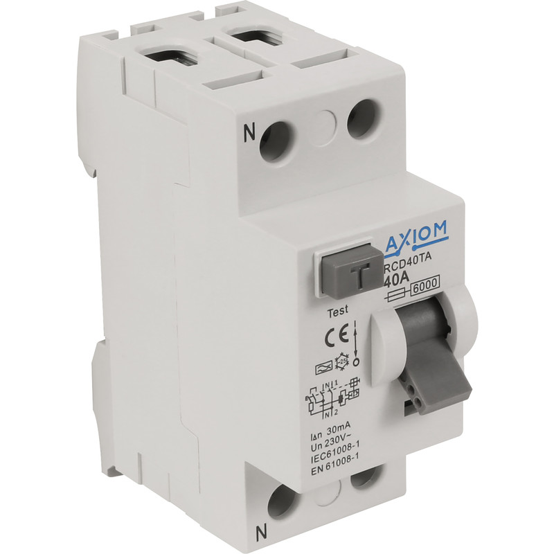 Axiom RCD A Type RCD 40A 30mA