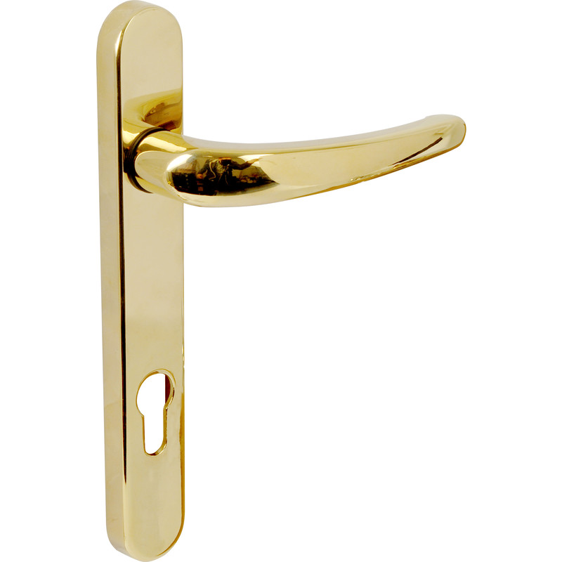 ERA PVCu Door Handles Gold