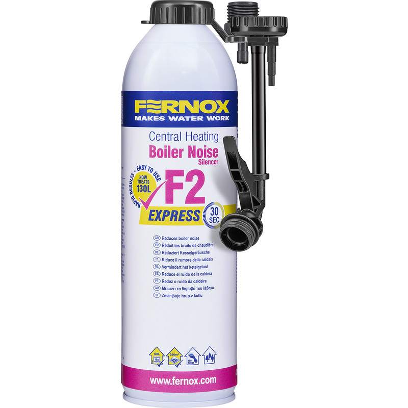 Fernox F2 Central Heating Boiler Noise Silencer Express 400ml