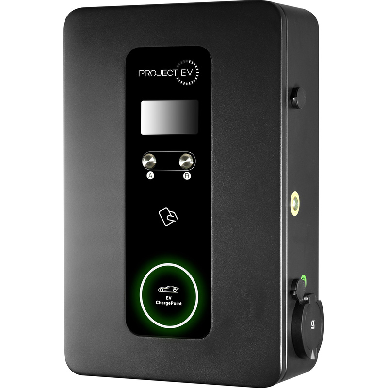Project EV EVA-07D-SE-W 7kW Dual Socket EV Charger 360/562/176mm