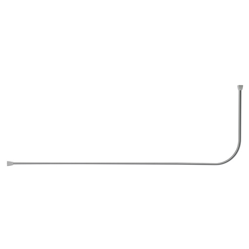 Croydex Slenderline Shower Track Kit Chrome