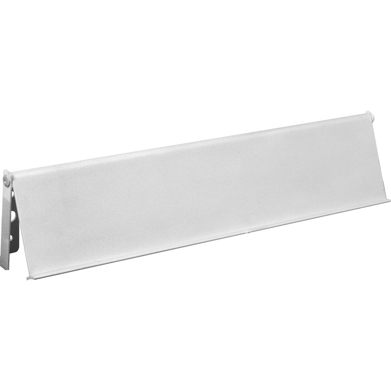 Internal Letter Plate Aluminium Satin