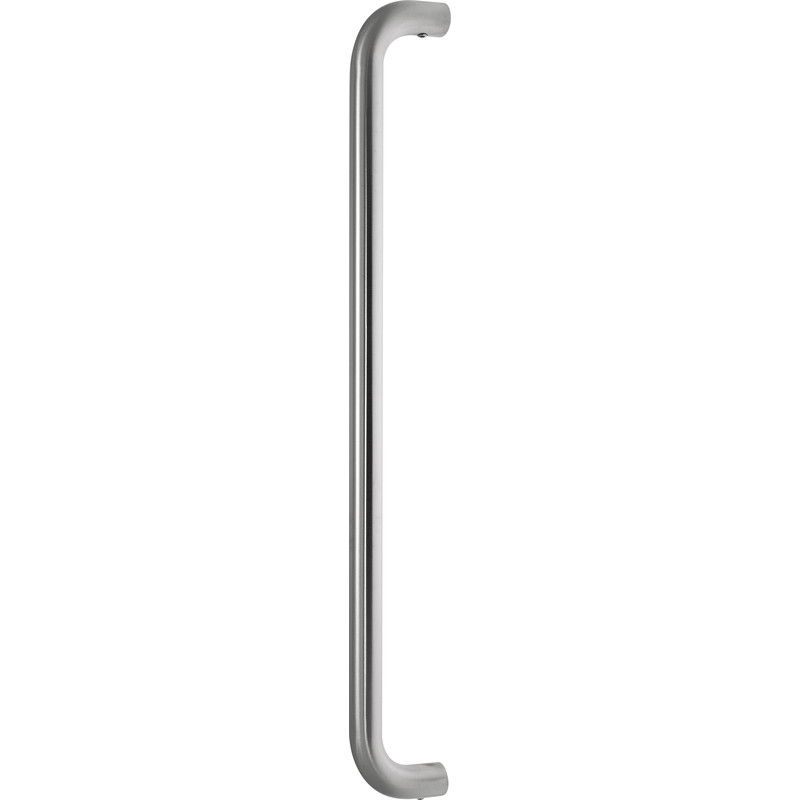 D Shape Pull Handle Satin 425x19mm