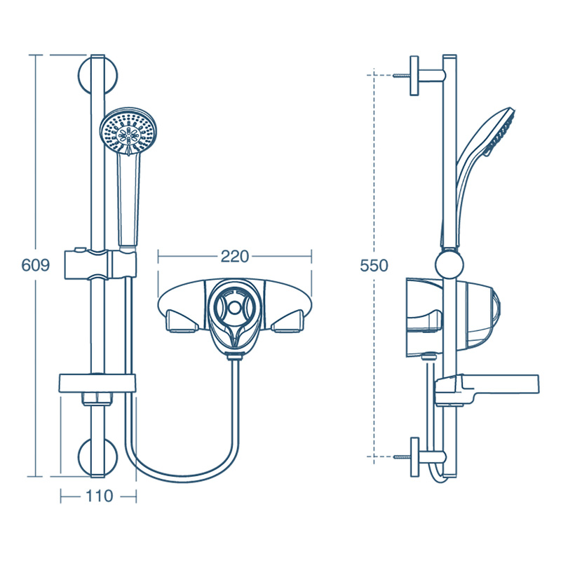 Ideal Standard CTV Sequential Mixer Shower Valve & Kit
