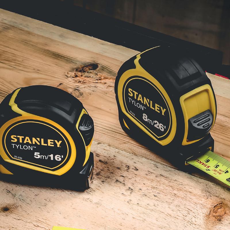 Stanley Tylon Tape Measures 5m & 8m