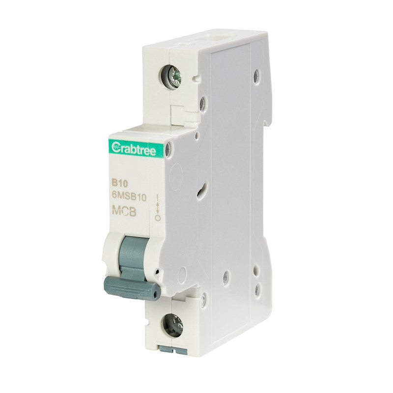 Crabtree Loadstar MCB 10A Single Pole Type B