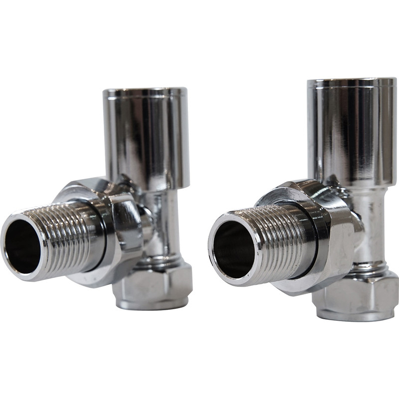 Made4Trade Modern Towel Radiator Valve Angled