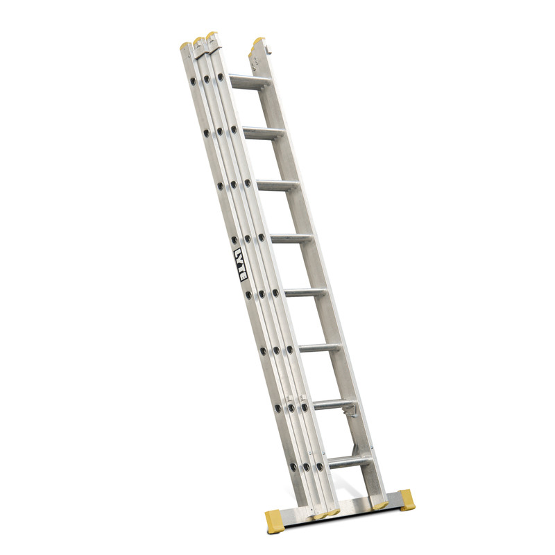 Lyte Trade Extension Ladder 3 section, Closed Length 2.42m