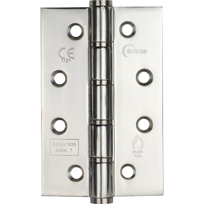 Grade 7 Washered Hinge 102mm Polished