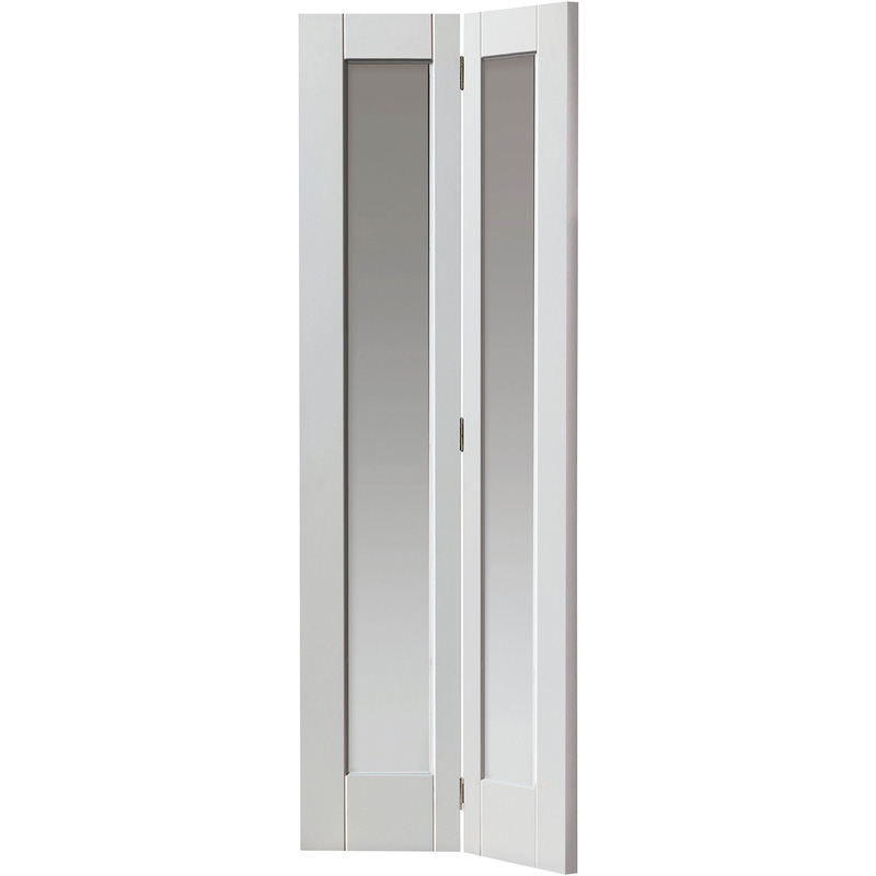 Tobago White Glazed Internal Bi-fold Door 35 x 1981 x 762mm
