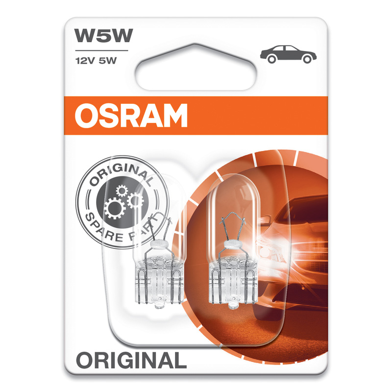 Osram Original 501 Auxiliary Bulb T10 12V 5W
