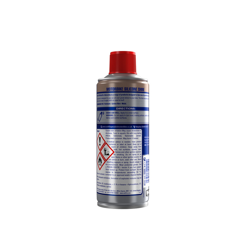 WD-40 Specialist Motorbike Silicone Shine 400ml