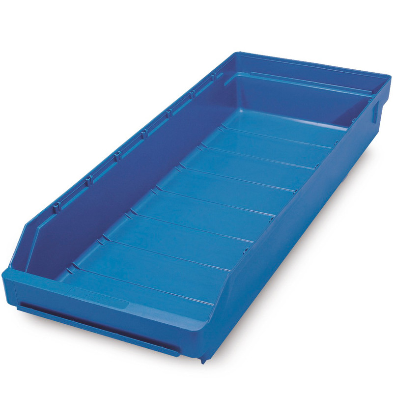 Blue Shelf Bin 600 x 240 x 95mm