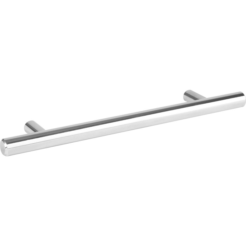 Bar Pull Handle 128mm Polished Chrome