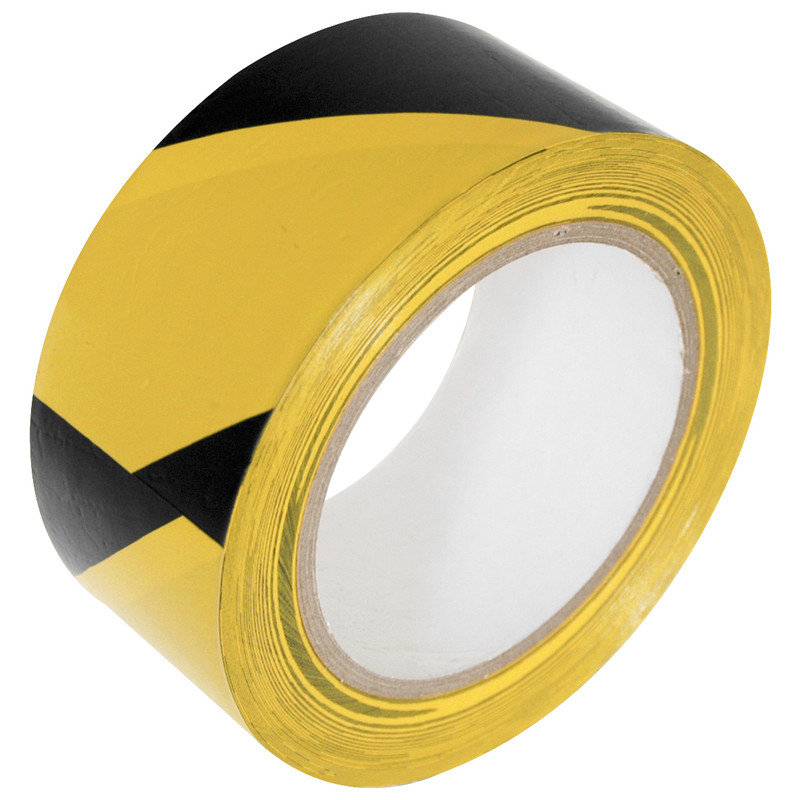 Hazard Tape Yellow & Black