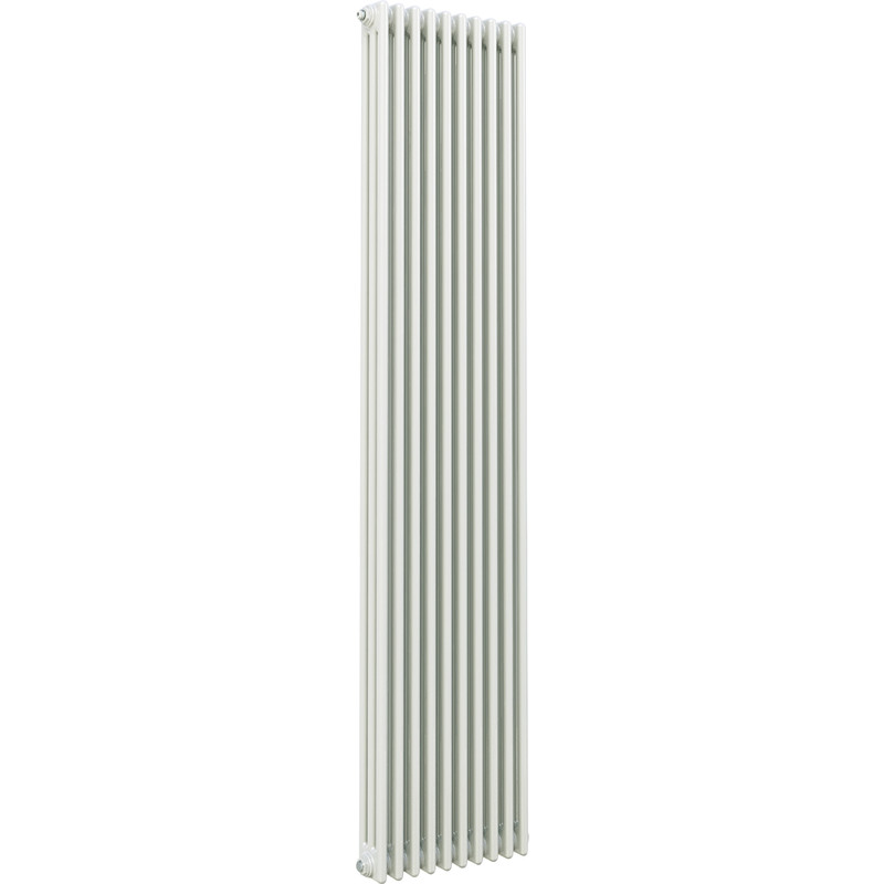 Arlberg 3-Column Vertical Radiator 2000 x 486mm 6240Btu White