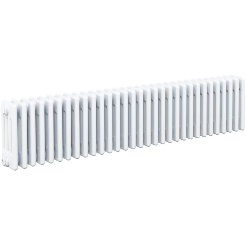 Arlberg 4-Column Horizontal Radiator 300 x 1452mm 4433Btu White