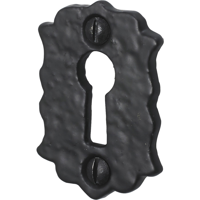 Old Hill Ironworks Escutcheon 47mm x 32mm Floral