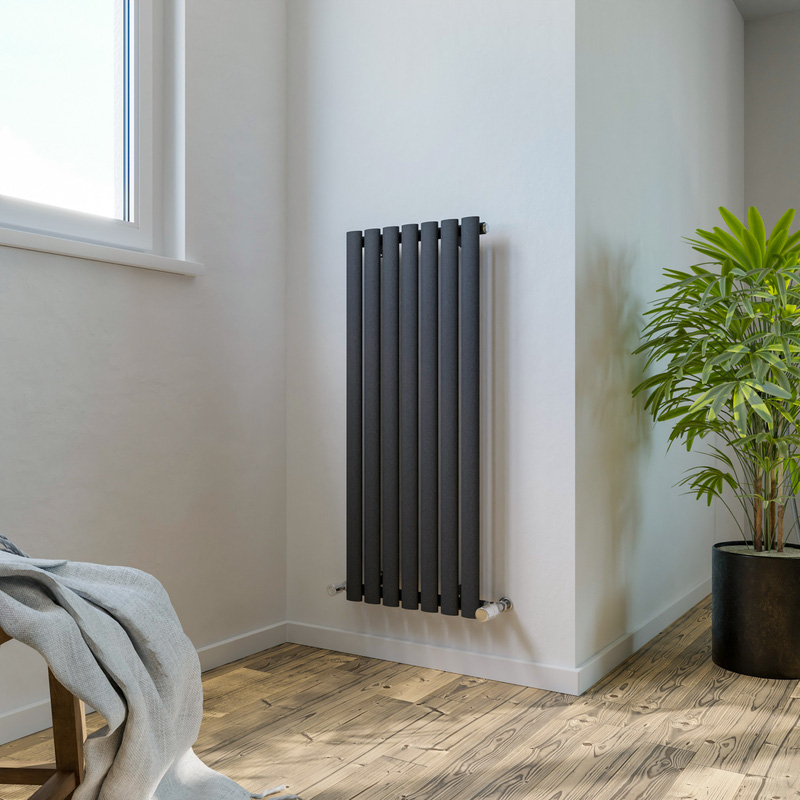 Ximax Bristol Designer Radiator 1000 x 410mm 1707Btu Anthracite